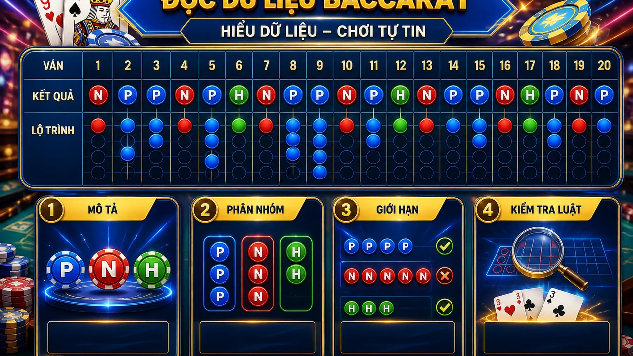 Đọc bảng kết quả sáng suốt: cách đọc lịch sử kết quả 13win cho người mới